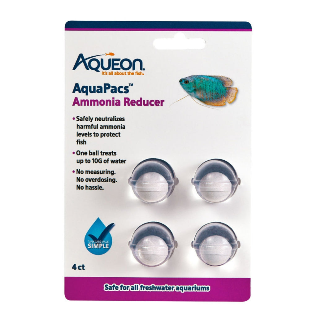 Aqueon AquaPacs Ammonia Reducer 6ea/4pk
