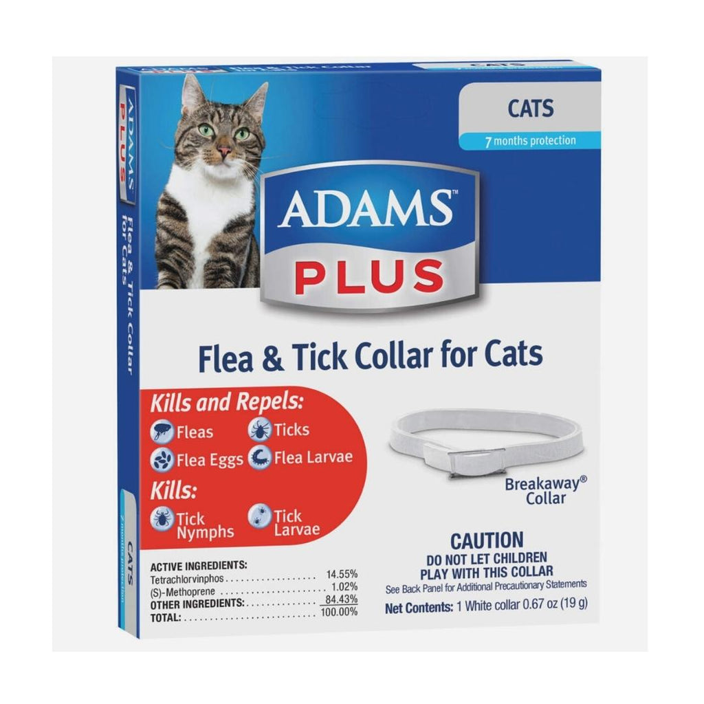 Adams Plus Flea  Tick Collar for Cats 1ea/1 pk