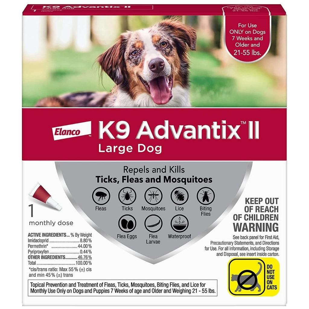 Advantage II Single Dose Large Dog Red