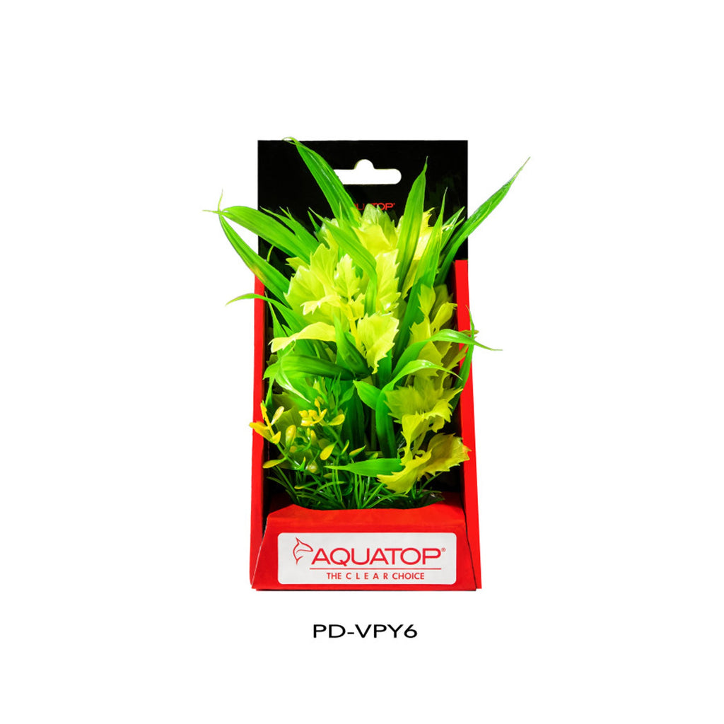 Aquatop Vibrant Passion Plant Yellow 6in