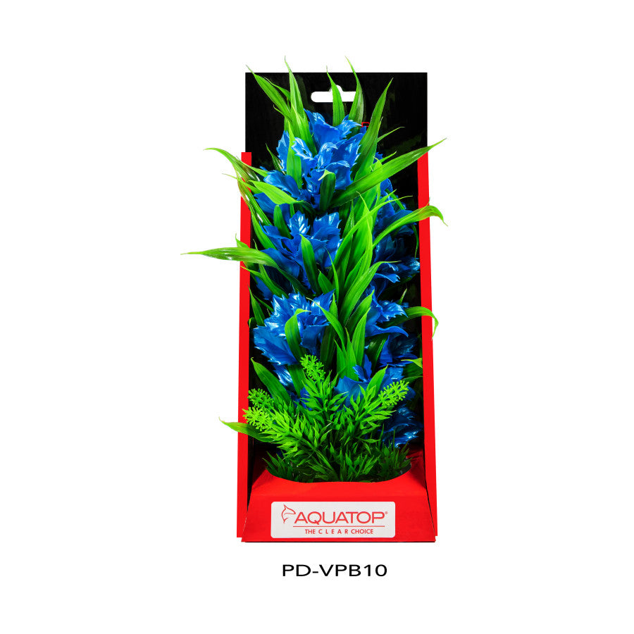 Aquatop Vibrant Passion Plant Blue 10in