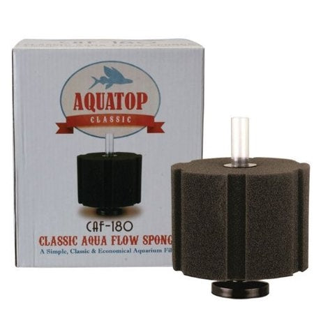 Aquatop Classic Aqua Flow CAF180 Internal Sponge Filter Black, 1ea