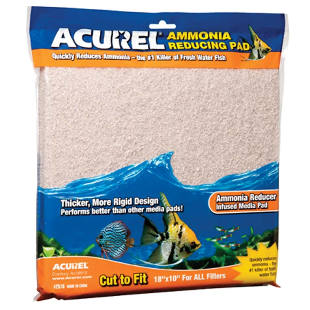 Acurel Cut to Fit Infused Media Pad Ammonia Reducing, Beige, 1ea/18 In X 10 in