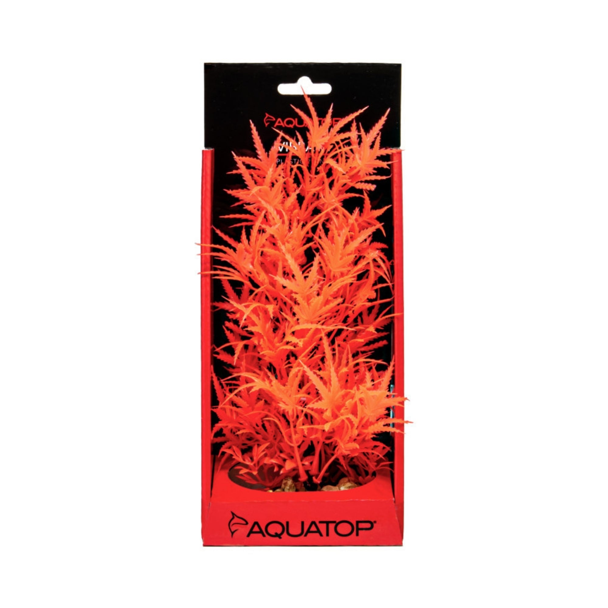 Aquatop Vibrant Fluorescent Cannabis Plant Red 10in