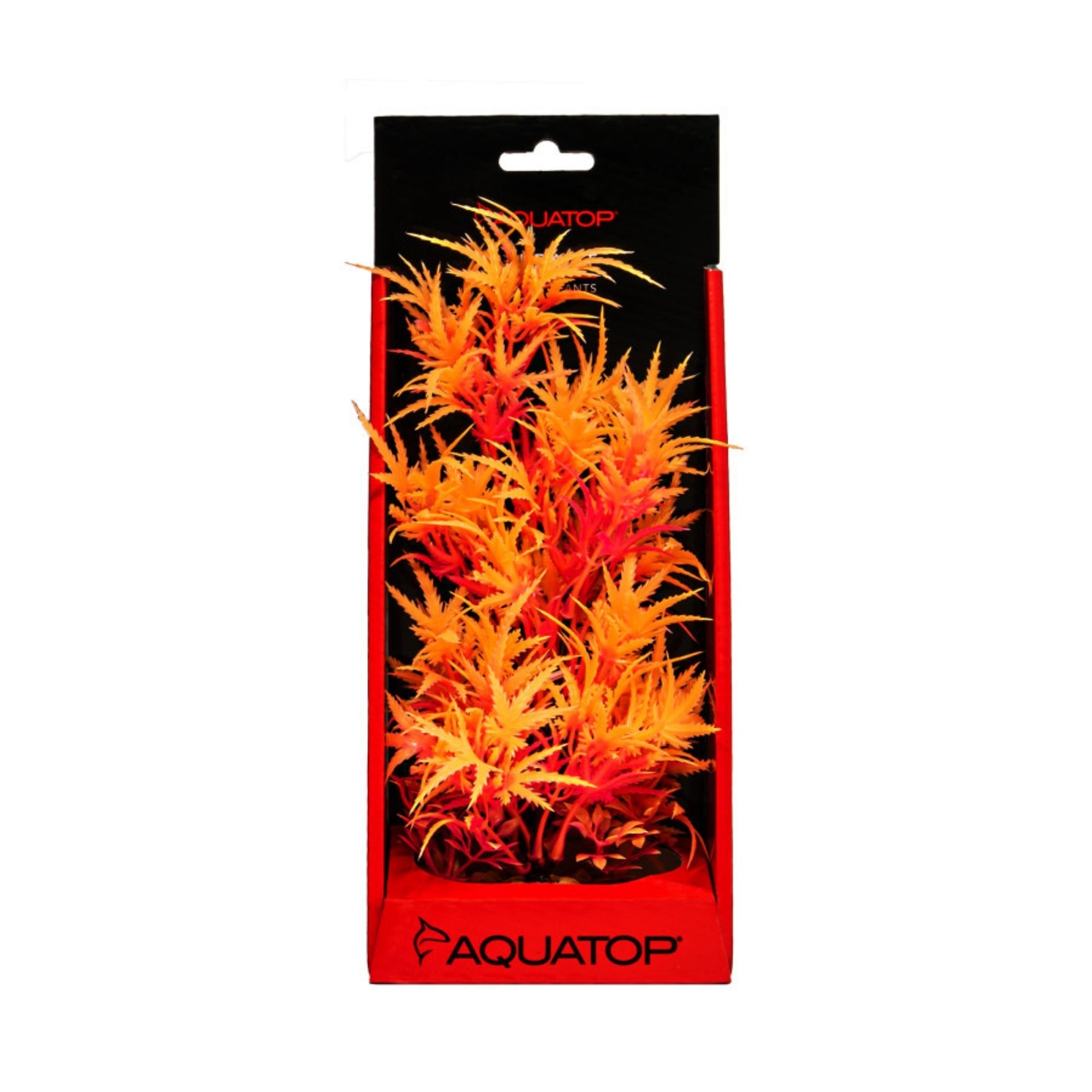 Aquatop Vibrant Fluorescent Cannabis Plant Tangerine 10in